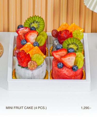 02 Mini Fruit Cake (4 Pcs.)